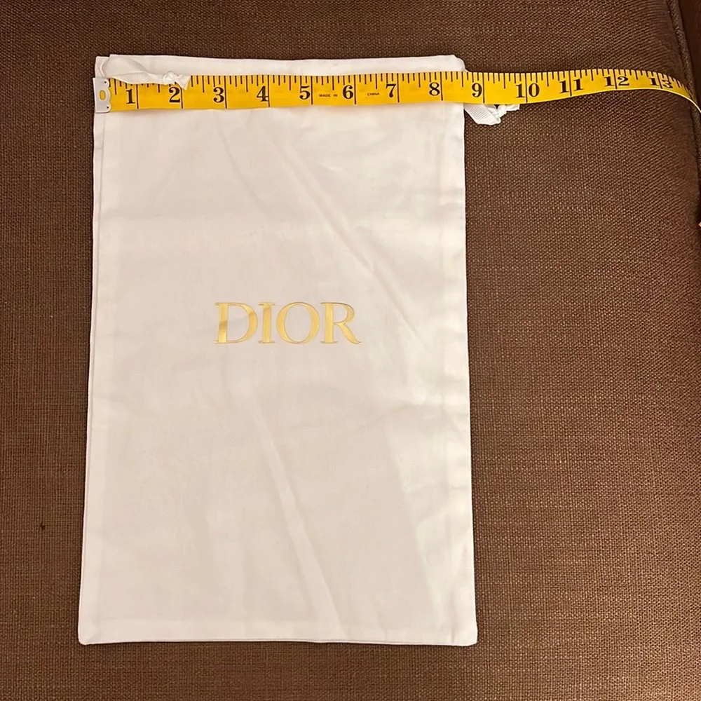 Dior White shoe Bags